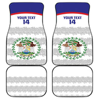 Custom Belize Football Car Mats 2025 Go Jaguars