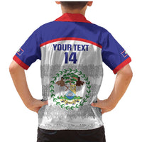 Custom Belize Football Family Matching Mermaid Dress and Hawaiian Shirt 2025 Go Jaguars