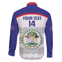 Custom Belize Football Family Matching Off The Shoulder Long Sleeve Dress and Hawaiian Shirt 2025 Go Jaguars