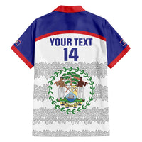 Custom Belize Football Family Matching Off Shoulder Maxi Dress and Hawaiian Shirt 2025 Go Jaguars