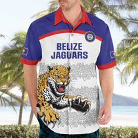 Custom Belize Football Hawaiian Shirt 2025 Go Jaguars