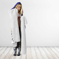 Custom Belize Football Hooded Blanket 2025 Go Jaguars