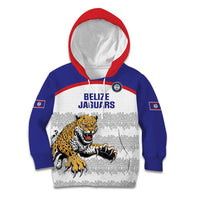 Custom Belize Football Kid Hoodie 2025 Go Jaguars