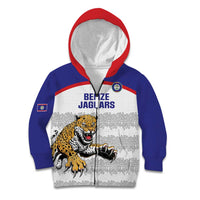 Custom Belize Football Kid Hoodie 2025 Go Jaguars