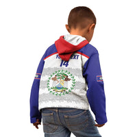 Custom Belize Football Kid Hoodie 2025 Go Jaguars