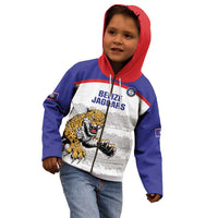 Custom Belize Football Kid Hoodie 2025 Go Jaguars