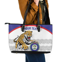 Custom Belize Football Leather Tote Bag 2025 Go Jaguars