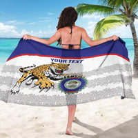 Custom Belize Football Sarong 2025 Go Jaguars