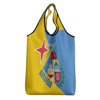 Custom Aruba Football Grocery Bag 2025 Coat Of Arms Style