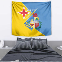 Custom Aruba Football Tapestry 2025 Coat Of Arms Style