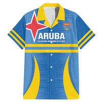 Custom Aruba Football Family Matching Mermaid Dress and Hawaiian Shirt 2025 Go Champions Flag Color