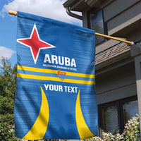 Custom Aruba Football Garden Flag 2025 Go Champions Flag Color