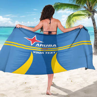 Custom Aruba Football Sarong 2025 Go Champions Flag Color