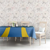 Custom Aruba Football Tablecloth 2025 Go Champions Flag Color