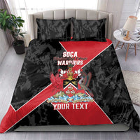 Custom Trinidad and Tobago Football Bedding Set 2025 Go Soca Warriors
