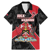Custom Trinidad and Tobago Football Family Matching Mermaid Dress and Hawaiian Shirt 2025 Go Soca Warriors