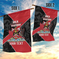 Custom Trinidad and Tobago Football Garden Flag 2025 Go Soca Warriors