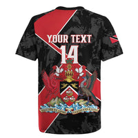 Custom Trinidad and Tobago Football Rugby Jersey 2025 Go Soca Warriors