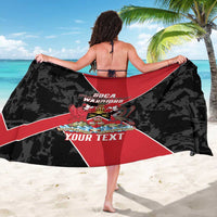 Custom Trinidad and Tobago Football Sarong 2025 Go Soca Warriors