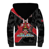 Custom Trinidad and Tobago Football Sherpa Hoodie 2025 Go Soca Warriors