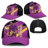 Trinidad and Tobago Cricket Baseball Net Cap Come On Trinbago Knight Riders Purple - Wonder Print Shop