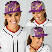 Trinidad and Tobago Cricket Baseball Net Cap Come On Trinbago Knight Riders Purple - Wonder Print Shop