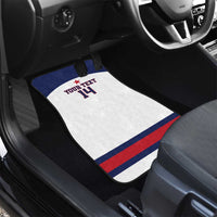 Custom United States Lacrosse Car Mats Go Champions White Version