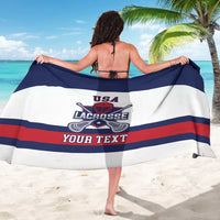 Custom United States Lacrosse Sarong Go Champions White Version