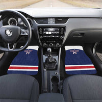 Custom United States Lacrosse Car Mats Go Champions Blue Version