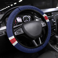 United States Lacrosse Steering Wheel Cover Go Champions Blue Version