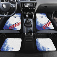 Custom United States Lacrosse Car Mats 2025 Grunge Style