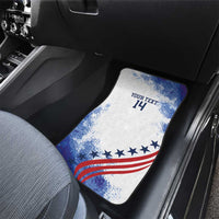 Custom United States Lacrosse Car Mats 2025 Grunge Style