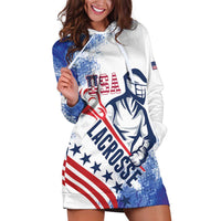 Custom United States Lacrosse Hoodie Dress 2025 Grunge Style