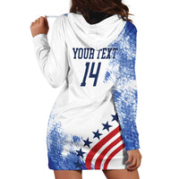 Custom United States Lacrosse Hoodie Dress 2025 Grunge Style