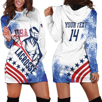 Custom United States Lacrosse Hoodie Dress 2025 Grunge Style