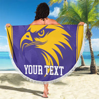 Custom Haudenosaunee Lacrosse Beach Blanket 2025 Go Nationals