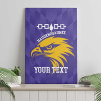 Custom Haudenosaunee Lacrosse Canvas Wall Art 2025 Go Nationals