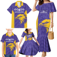 Custom Haudenosaunee Lacrosse Family Matching Mermaid Dress and Hawaiian Shirt 2025 Go Nationals