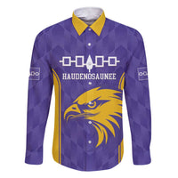Custom Haudenosaunee Lacrosse Family Matching Short Sleeve Bodycon Dress and Hawaiian Shirt 2025 Go Nationals