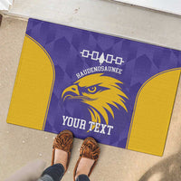Custom Haudenosaunee Lacrosse Rubber Doormat 2025 Go Nationals