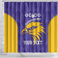 Custom Haudenosaunee Lacrosse Shower Curtain 2025 Go Nationals