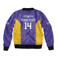 Custom Haudenosaunee Lacrosse Sleeve Zip Bomber Jacket 2025 Go Nationals