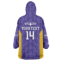 Custom Haudenosaunee Lacrosse Wearable Blanket Hoodie 2025 Go Nationals