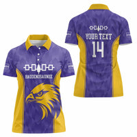 Custom Haudenosaunee Lacrosse Women Polo Shirt 2025 Go Nationals