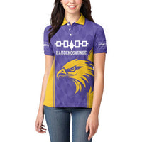 Custom Haudenosaunee Lacrosse Women Polo Shirt 2025 Go Nationals