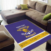 Custom Iroquois Lacrosse Area Rug Haudenosaunee Nationals