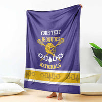 Custom Iroquois Lacrosse Blanket Haudenosaunee Nationals