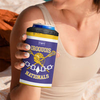 Custom Iroquois Lacrosse 4 in 1 Can Cooler Tumbler Haudenosaunee Nationals