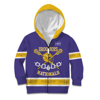 Custom Iroquois Lacrosse Kid Hoodie Haudenosaunee Nationals