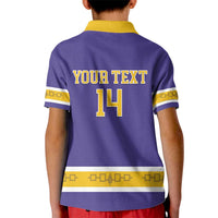 Custom Iroquois Lacrosse Kid Polo Shirt Haudenosaunee Nationals